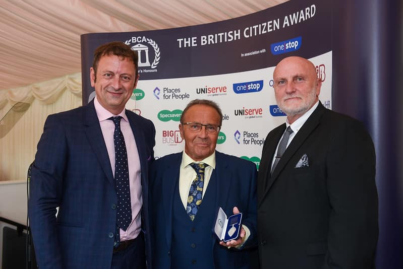 Trustee Eddie Lewis receives BCA reward for charity work